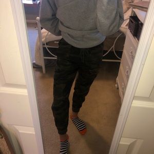 Camo joggers